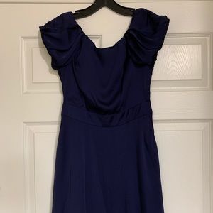 BCBGeneration Low Back Plum Dress